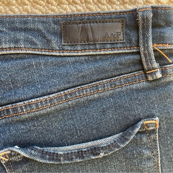 Abercrombie & Fitch Jean Shorts Size 25 - Picture 9 of 12